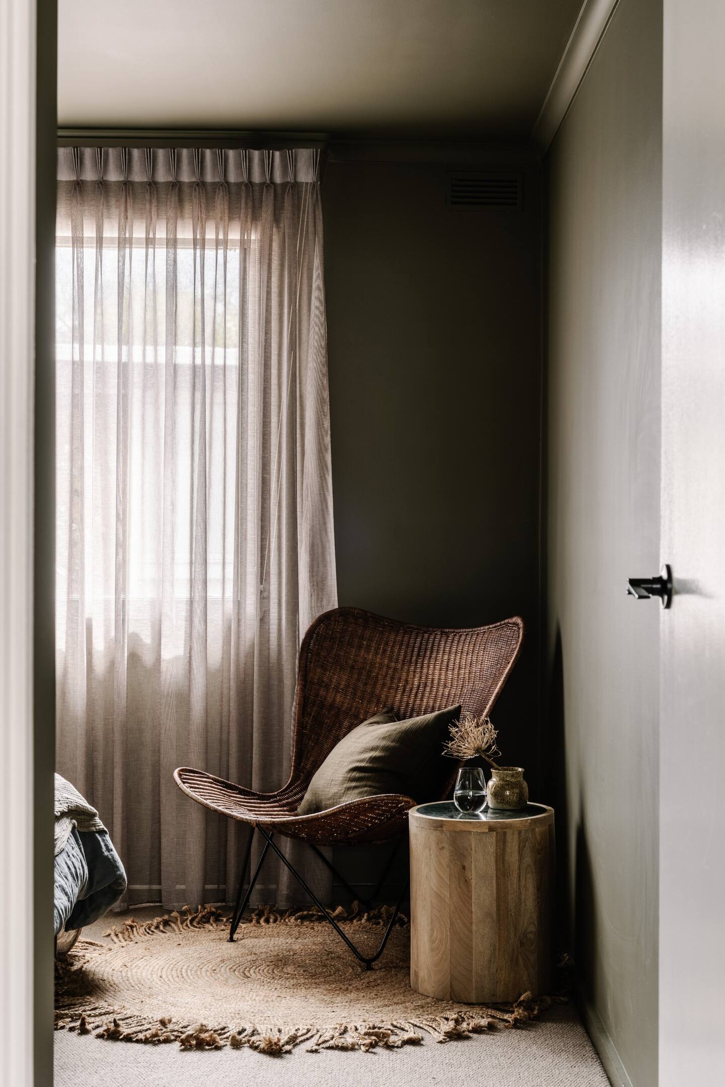 chambre décoration vintage