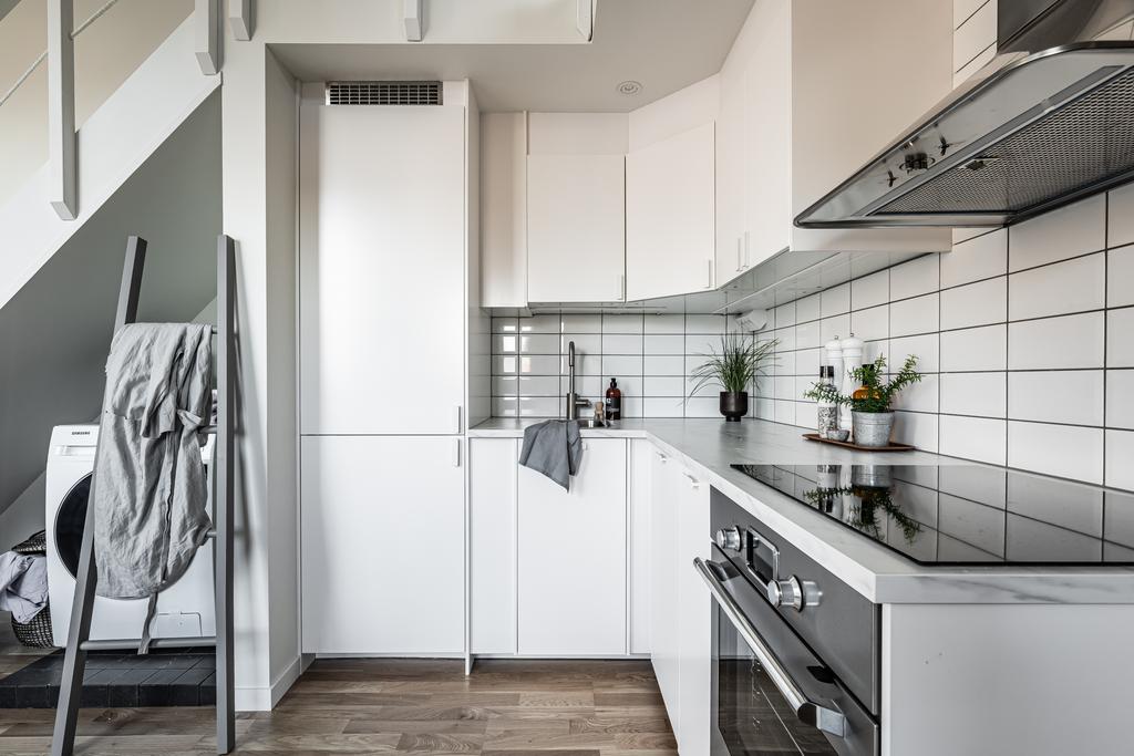 cuisine design blanche en angle cuisine design blanche en angle