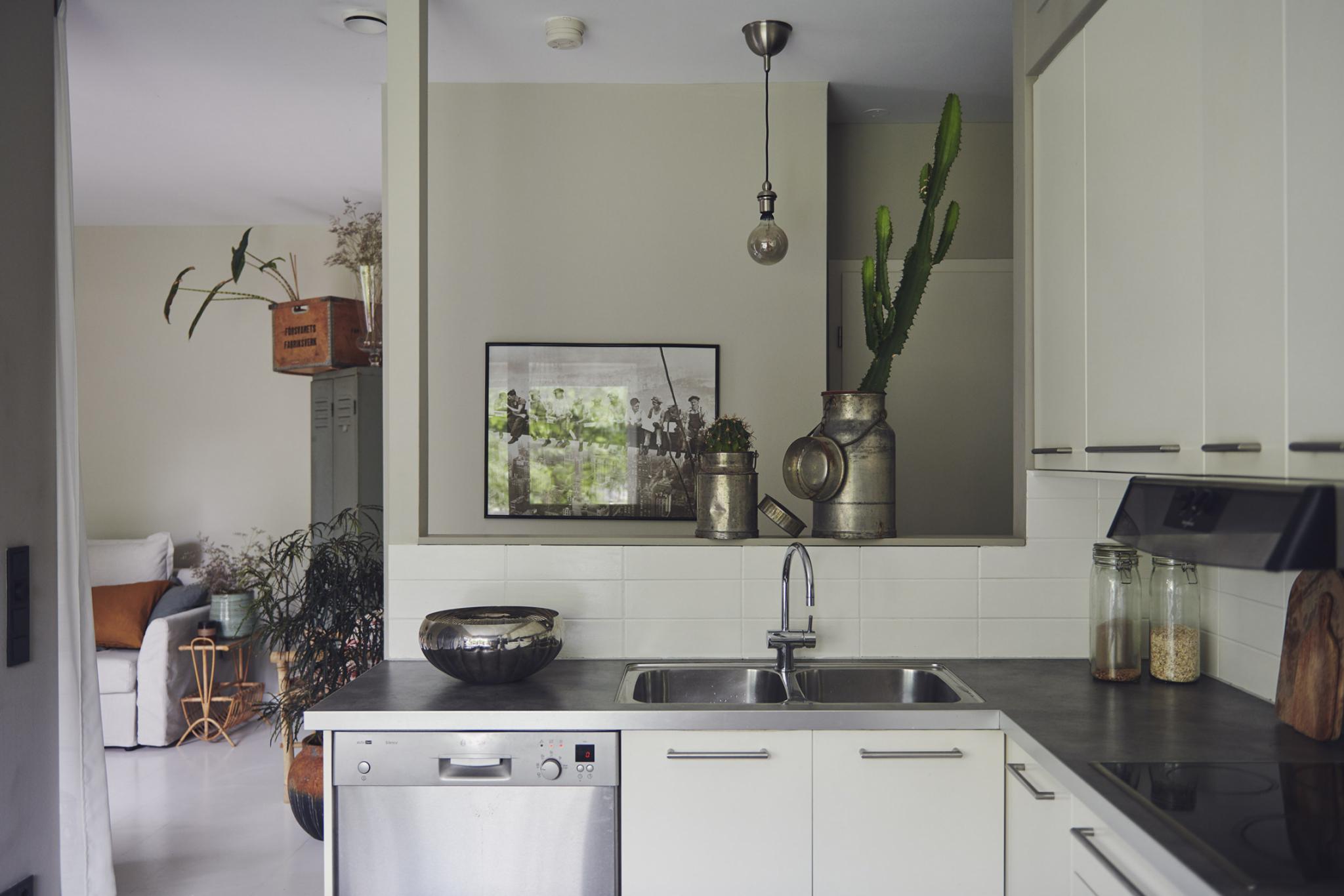 cuisine design blanche