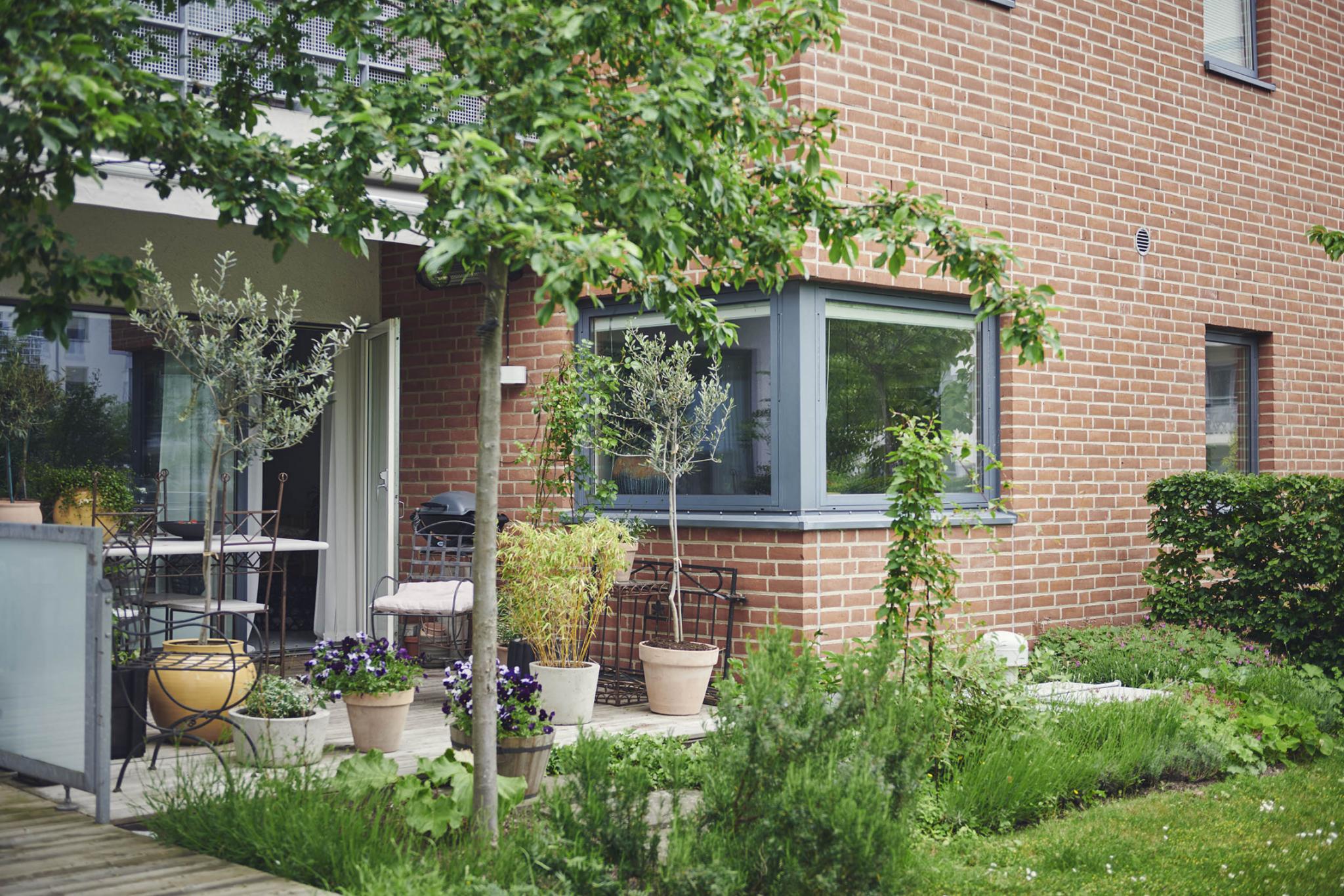 appartement avec grand jardin de ville