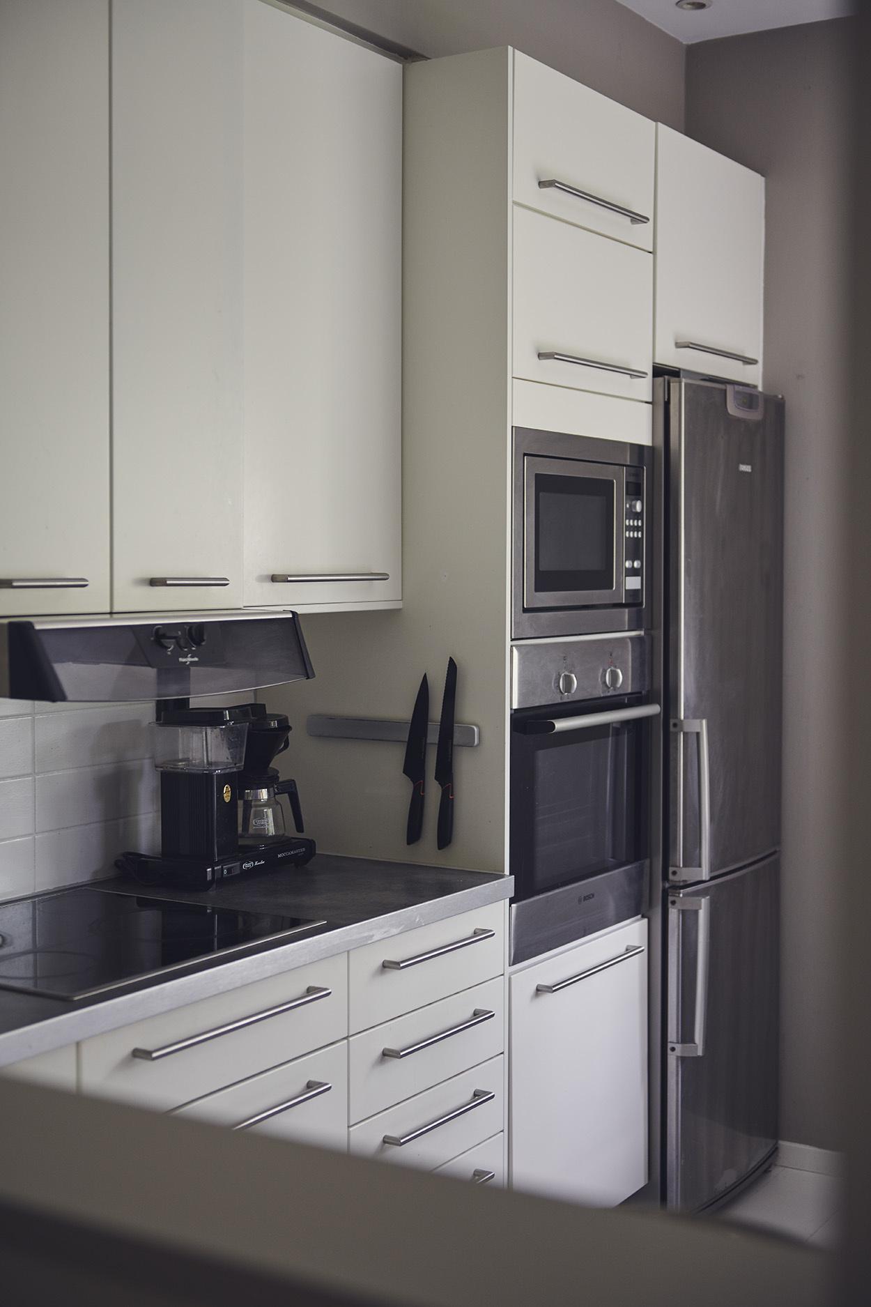 cuisine design blanche