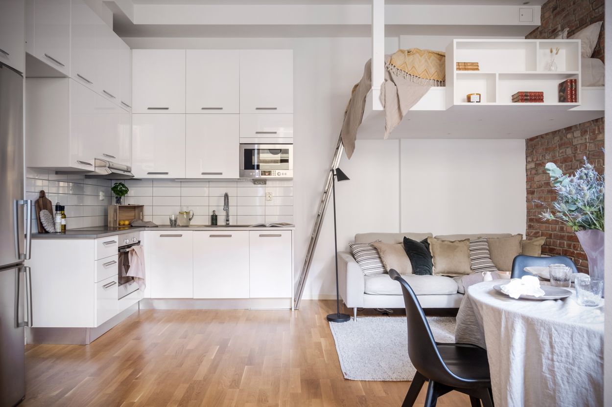 cuisine blanche design en angle cuisine blanche design en angle