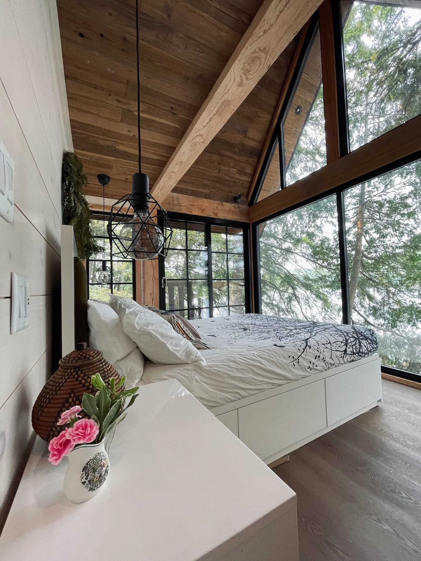 chambre avec baie vitrée chambre avec baie vitrée