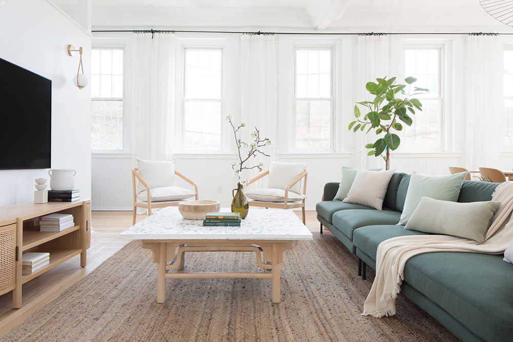 salon loft décoration contemporaine