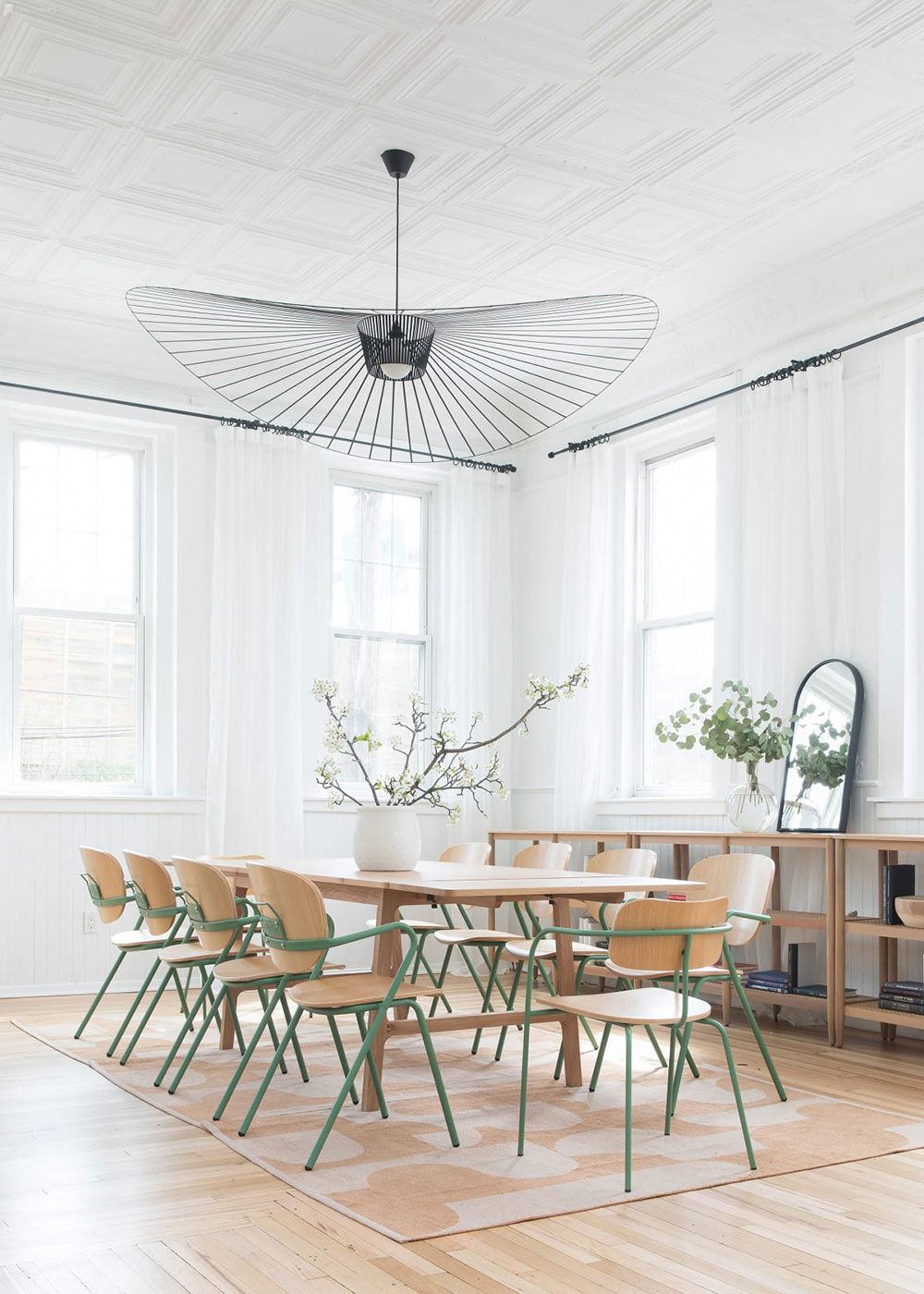 salle à manger loft décoration contemporaine