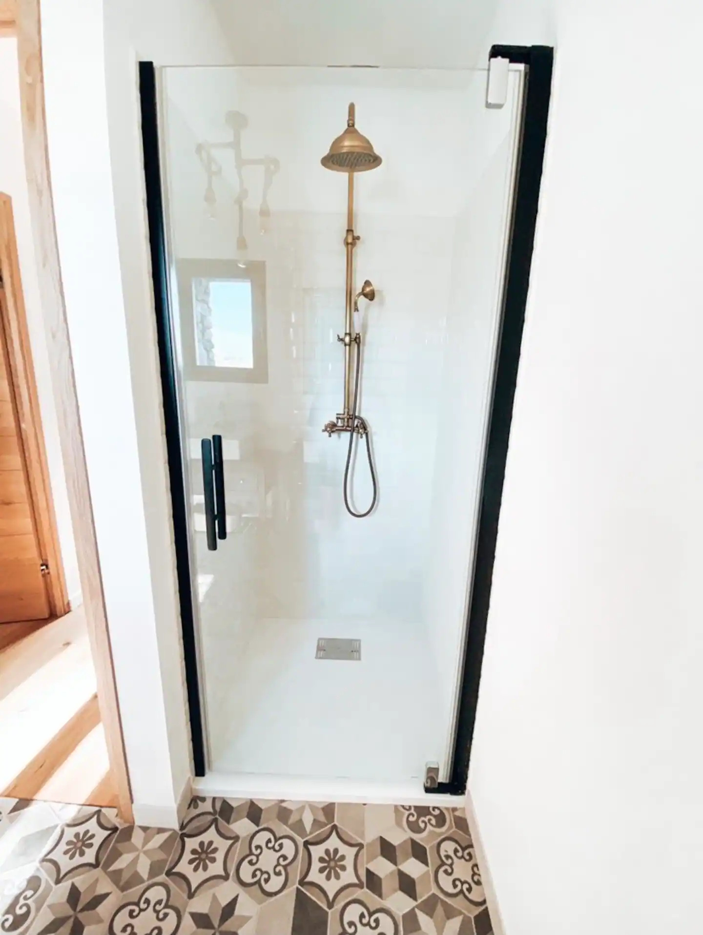 salle de bain carreaux de ciment tons marron salle de bain carreaux de ciment tons marron