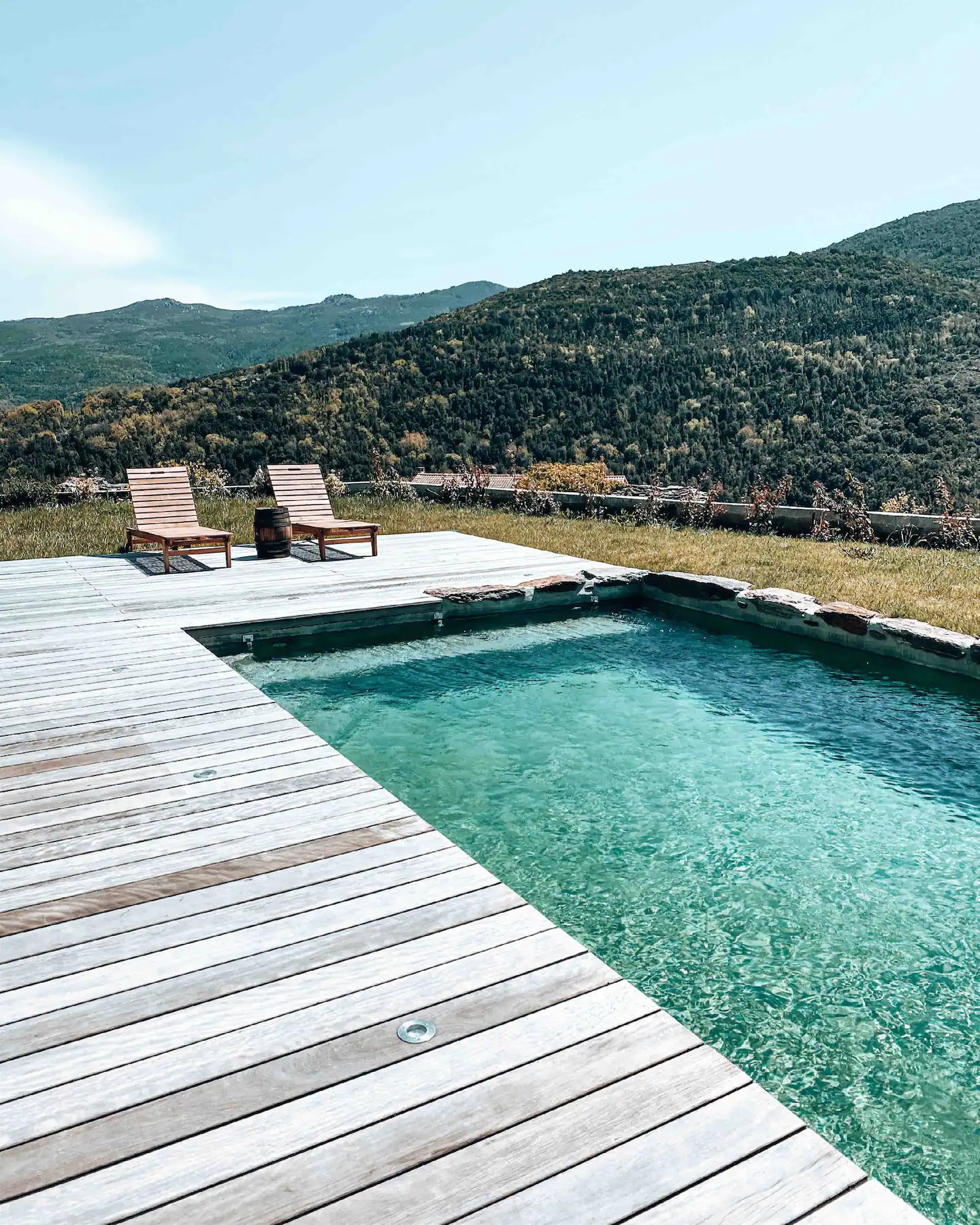 piscine vue montagne corse piscine vue montagne corse
