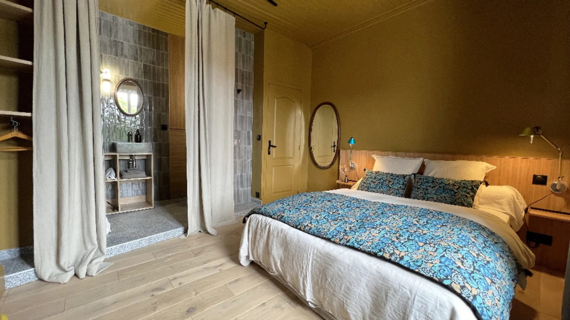chambre jaune et bleue décoration vintage chambre jaune et bleue décoration vintage