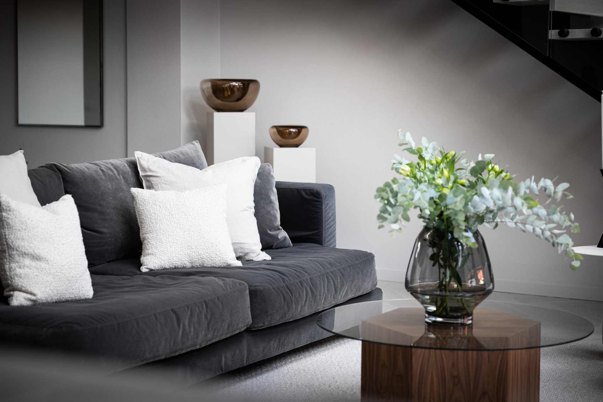 salon duplex décoration design
