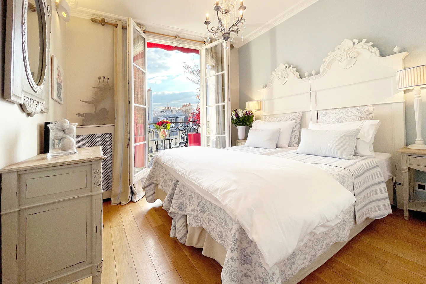 chambre décoration baroque
