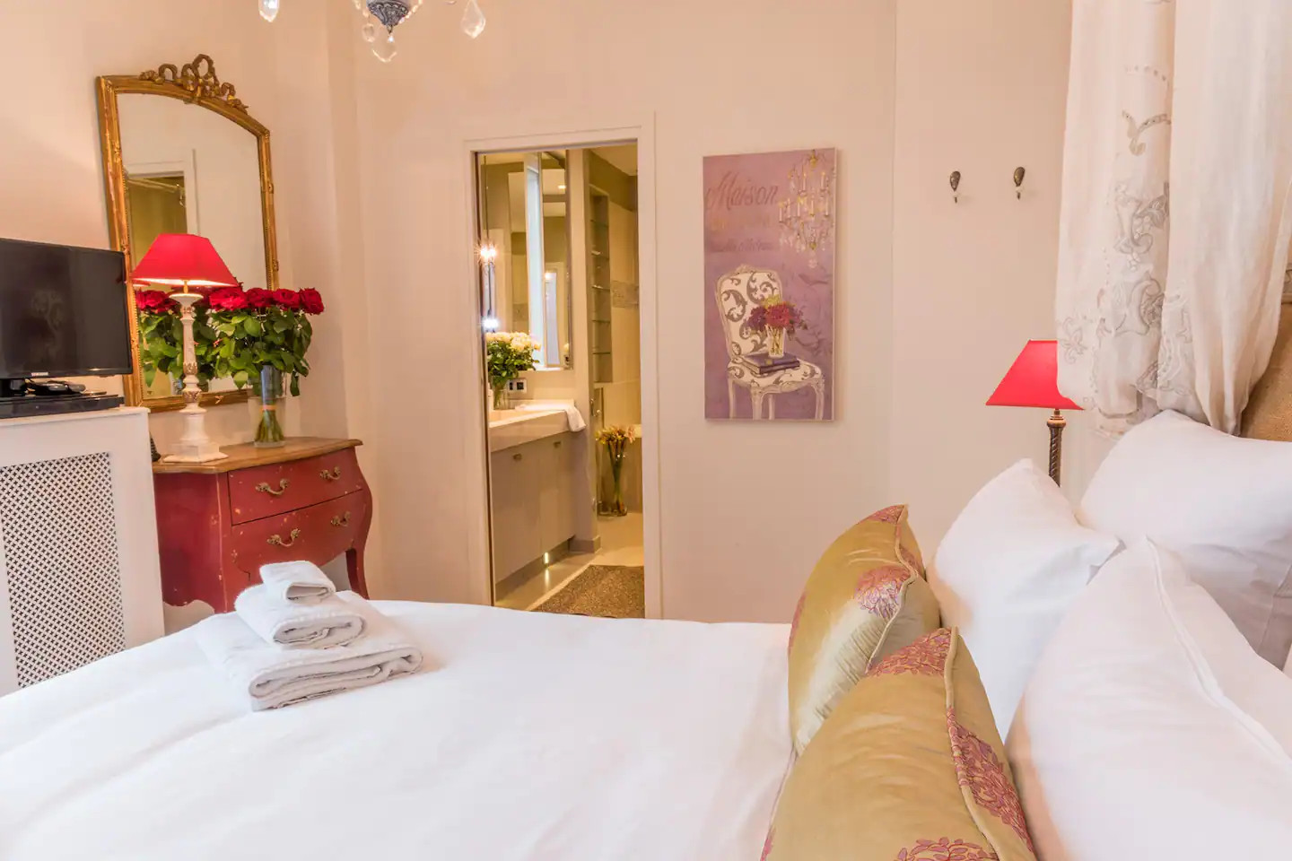 chambre appartement classique chic