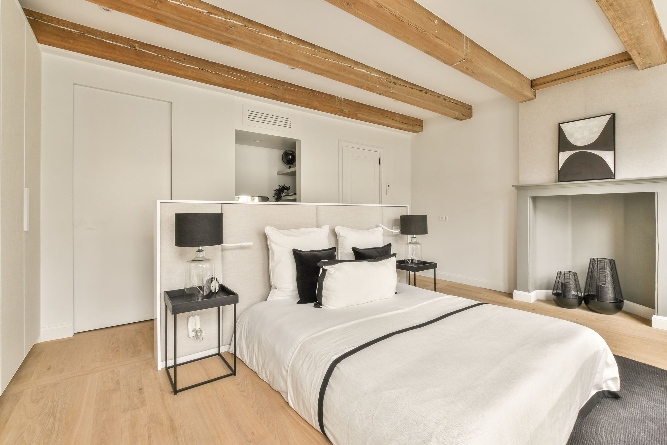 chambre minimaliste avec poutres chambre minimaliste avec poutres