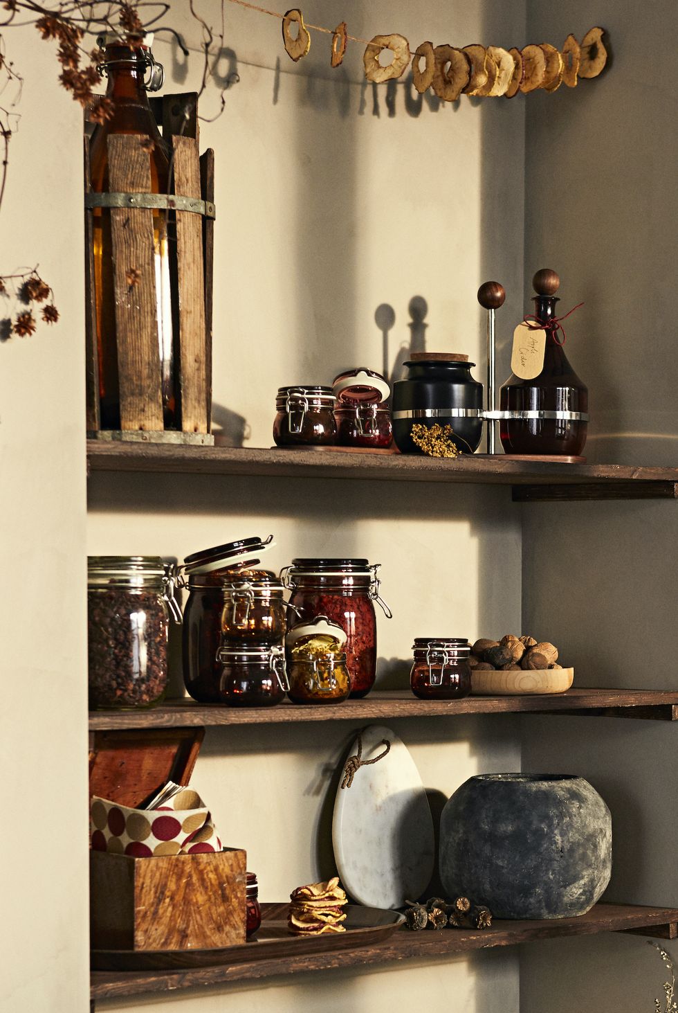 décoration cuisine rustique IKEA KRÖSAMOS 