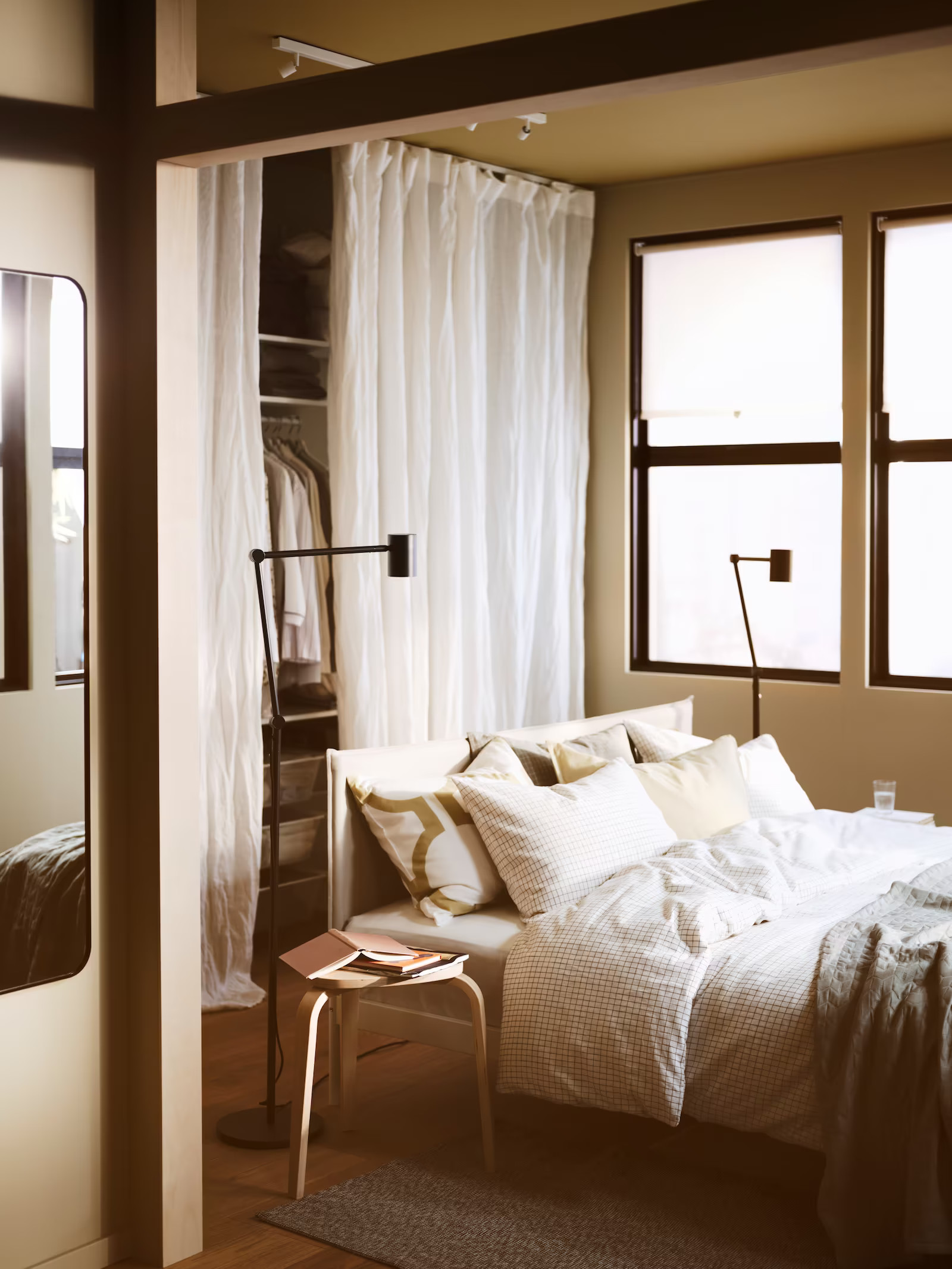 chambre décoration naturelle IKEA