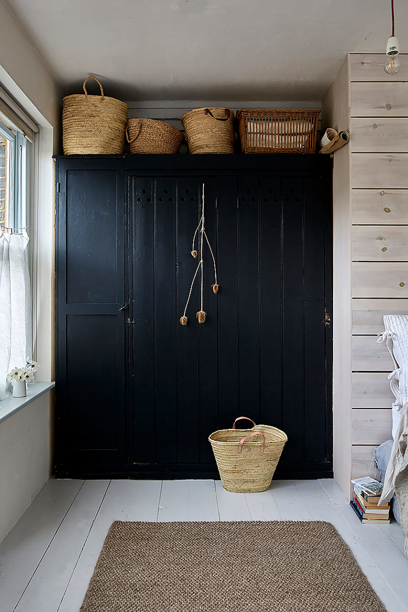 panier sur armoire panier sur armoire