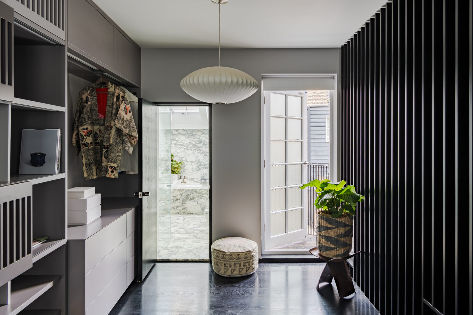 dressing décoration design noire