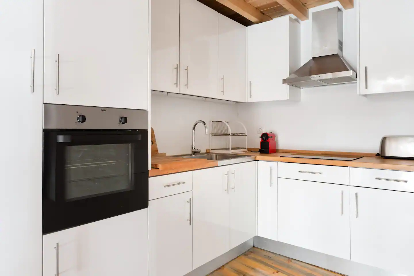 cuisine design blanche en angle cuisine design blanche en angle