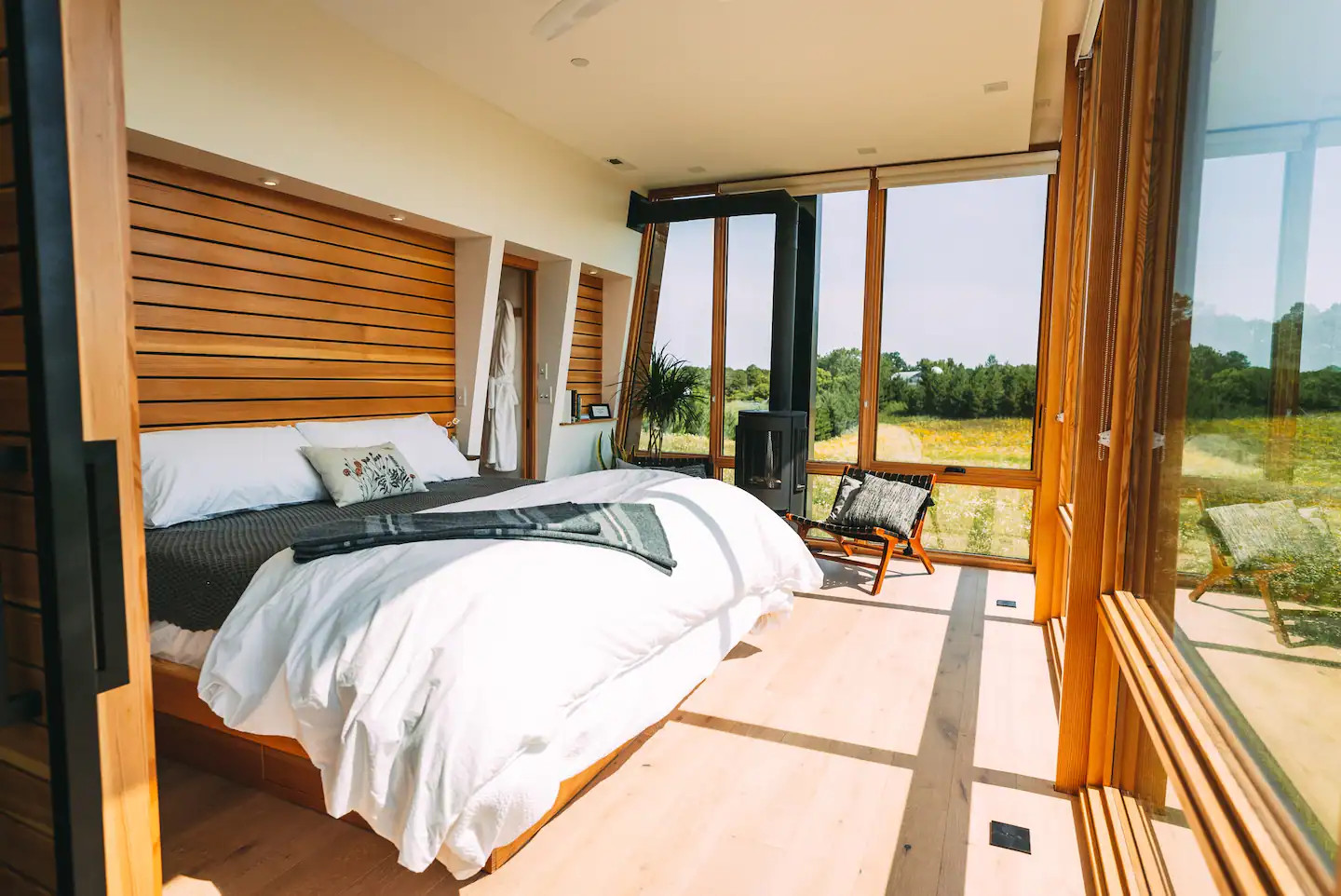 chambre avec baies vitrées chambre avec baies vitrées