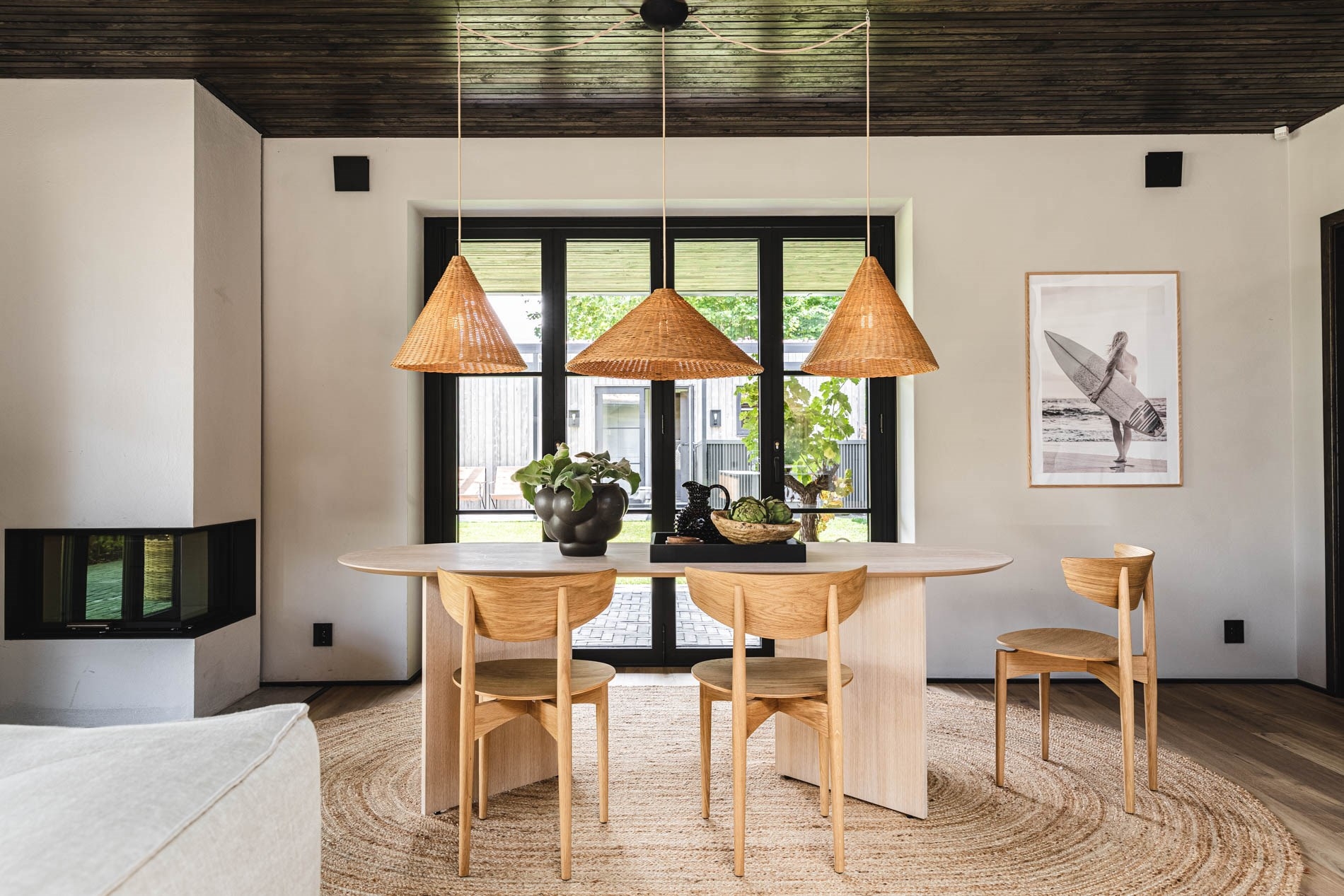 salle à manger décoration contemporaine