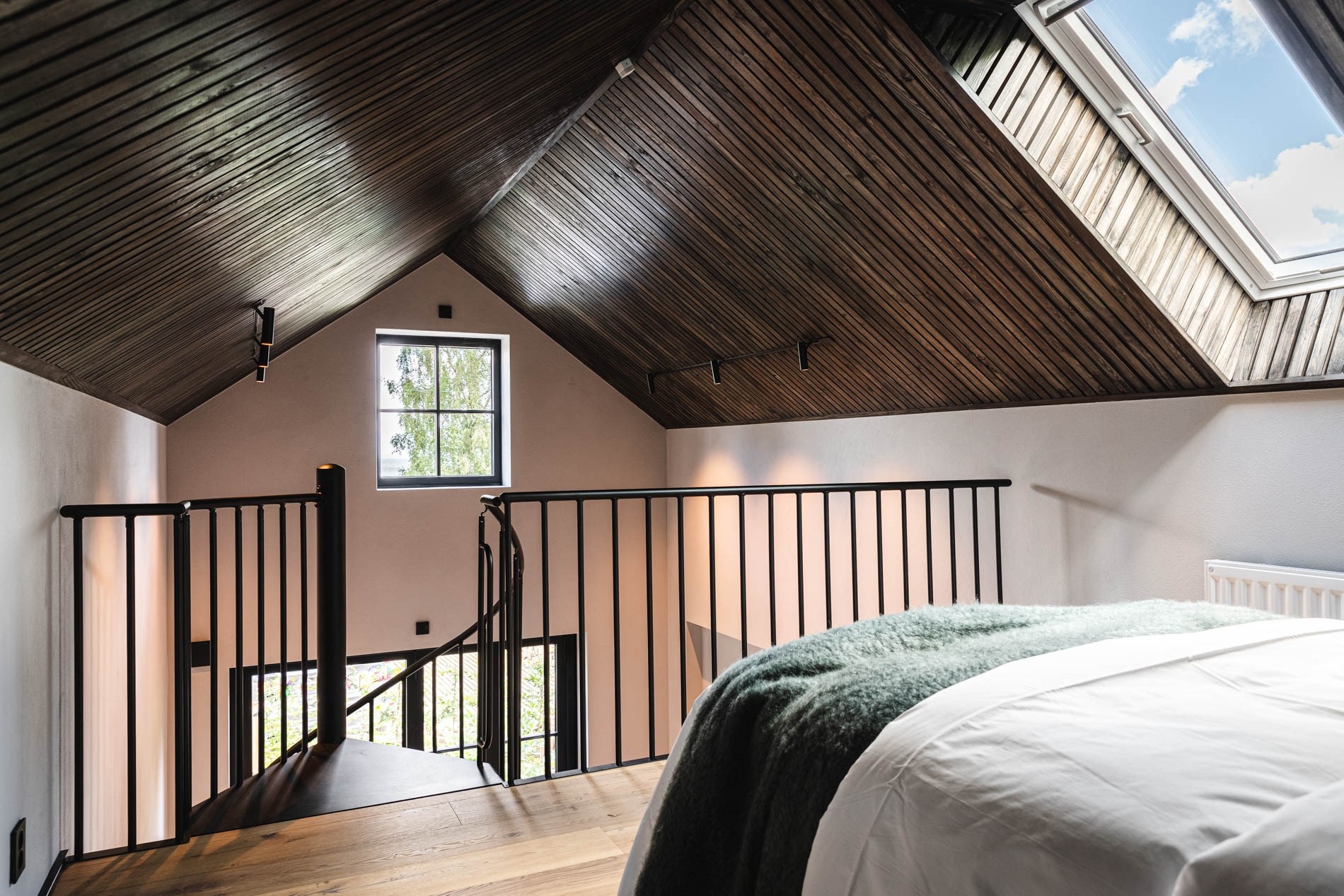 chambre sur mezzanine