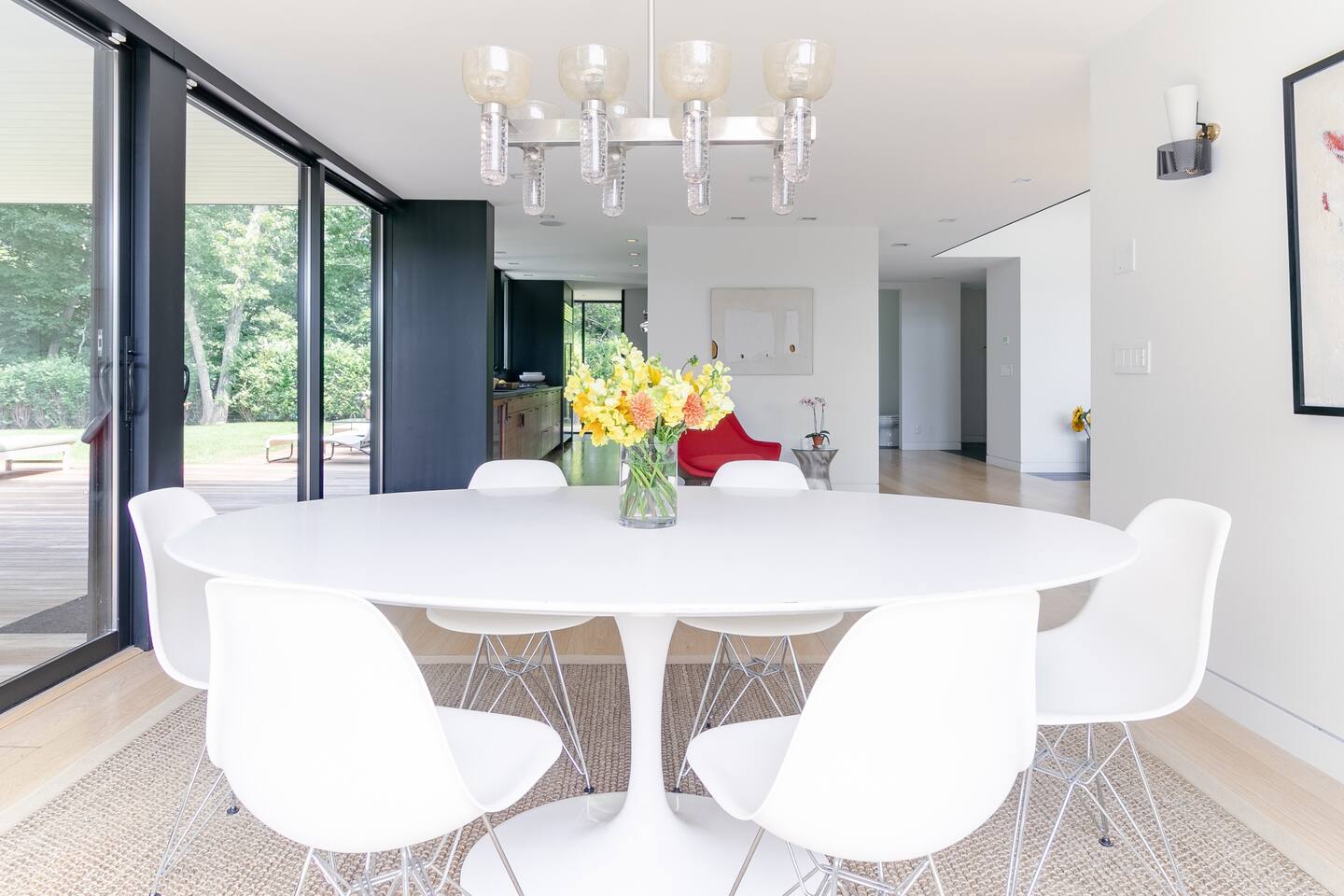 salle à manger Knoll décoration design salle à manger Knoll décoration design
