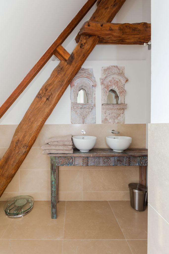 salle de bain maison en pierres en Normandie, le clos de Blisse salle de bain maison en pierres en Normandie, le clos de Blisse