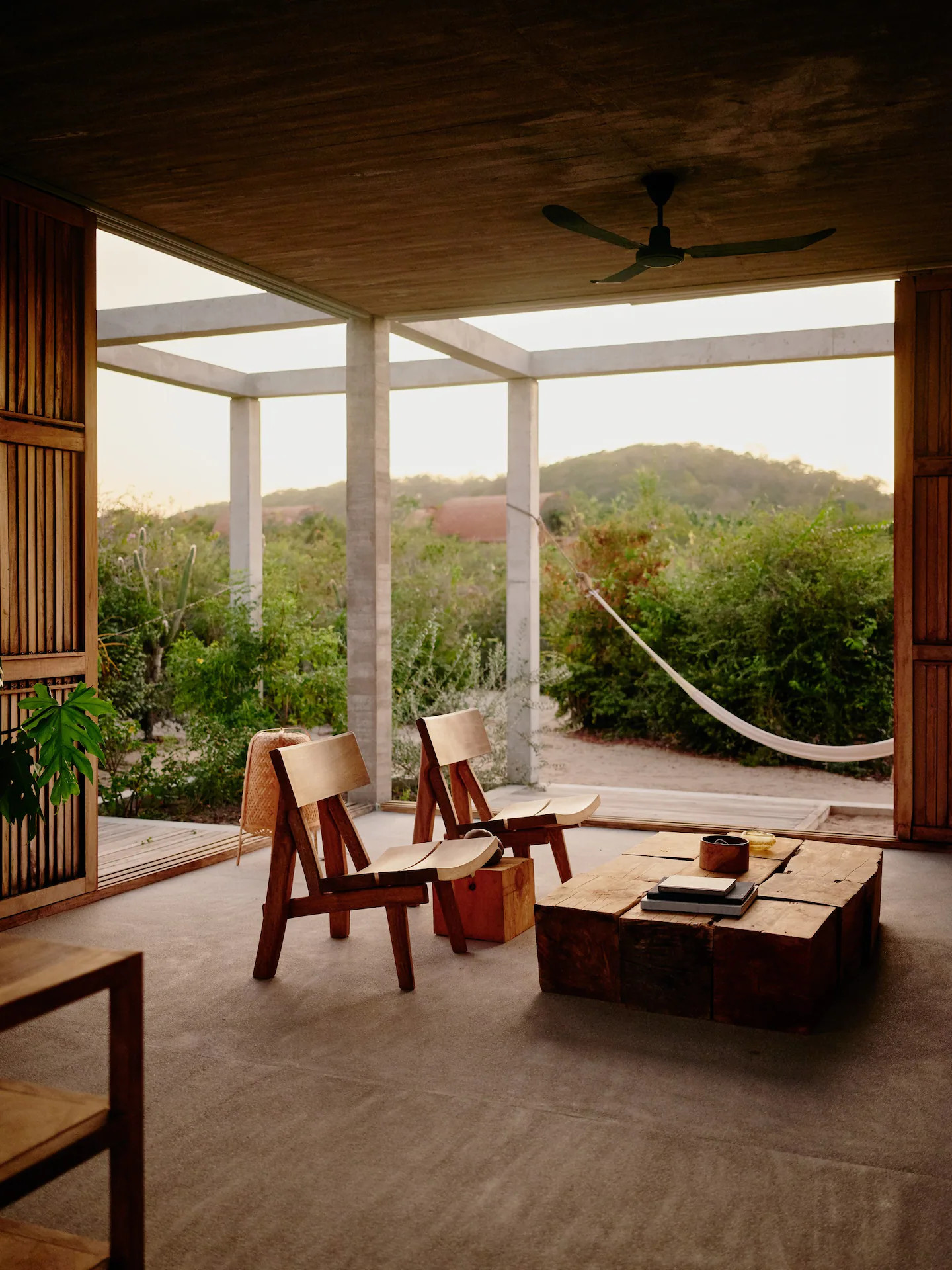 salon maison contemporaine en béton et bois salon maison contemporaine en béton et bois