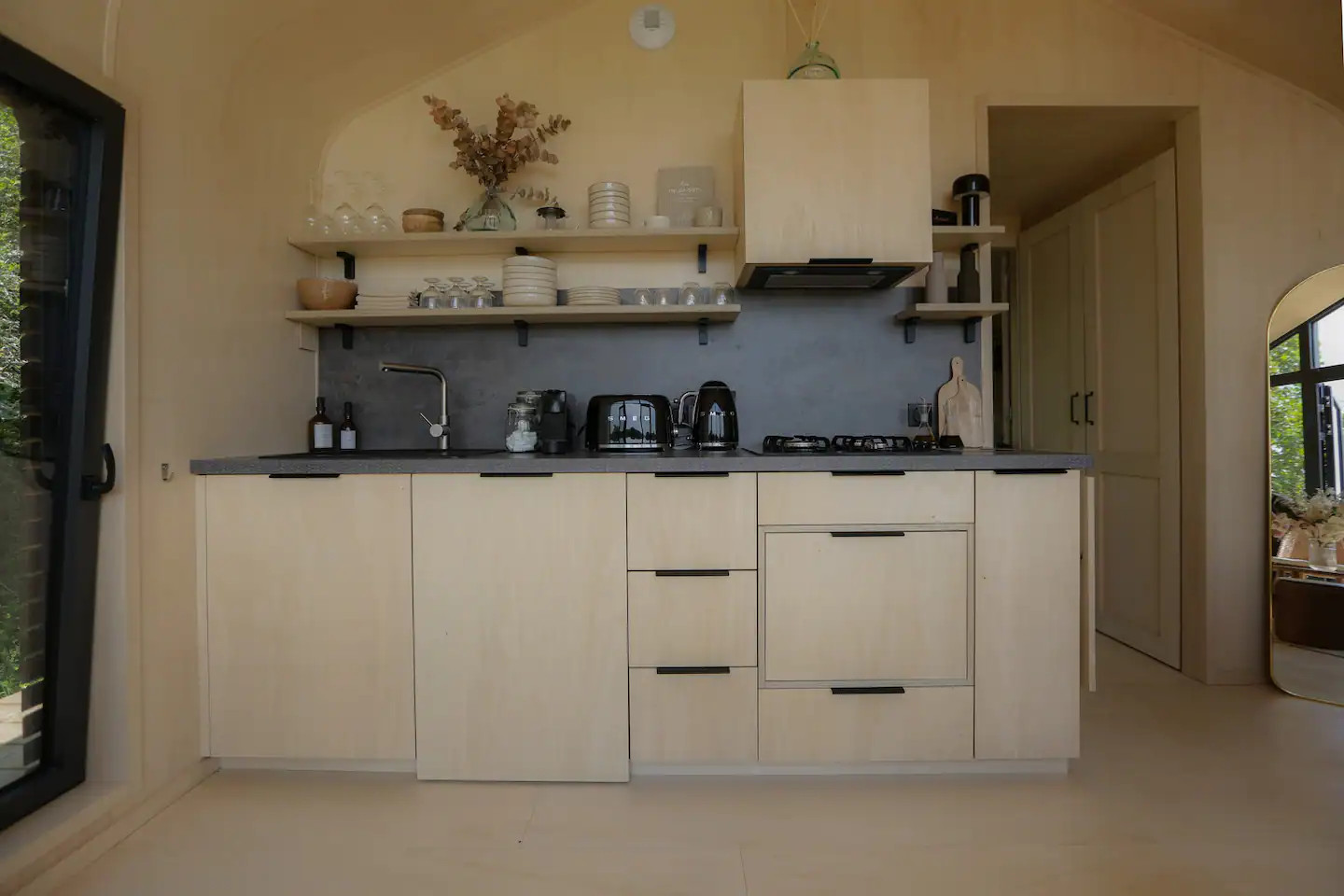 cuisine tiny house Les P cuisine tiny house Les P'tits Nids
