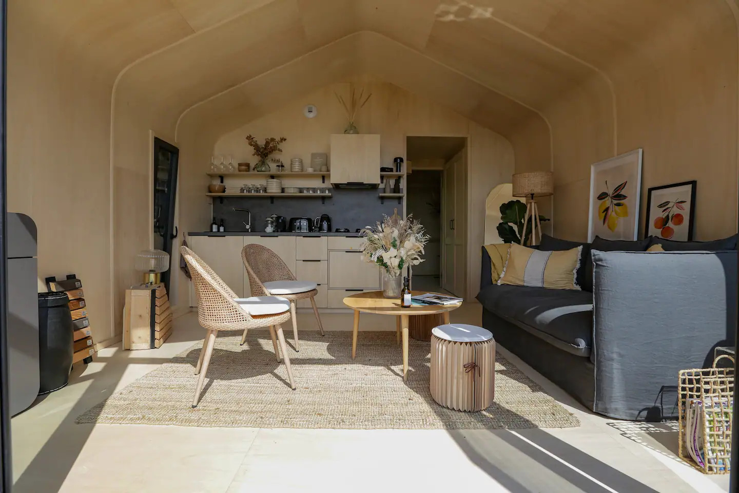 salon tiny house Les P salon tiny house Les P'tits Nids