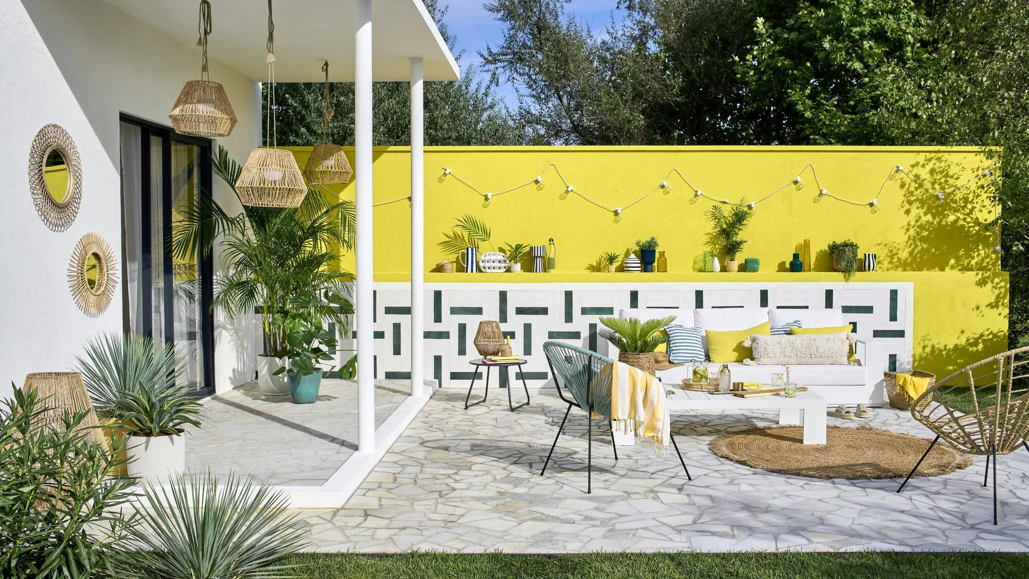 terrasse aménagée style méditerranéen terrasse aménagée style méditerranéen