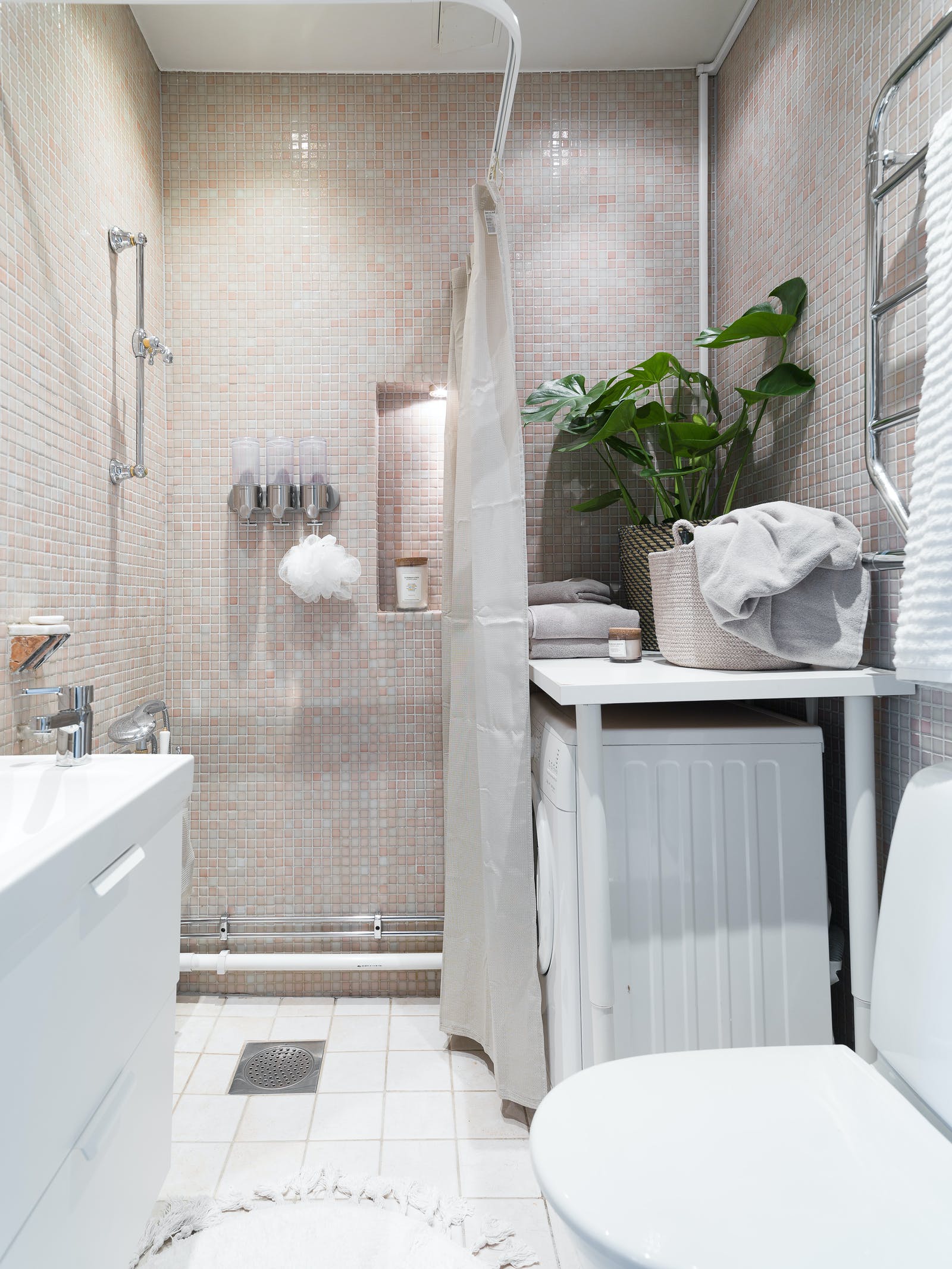salle de bain carrelage rose salle de bain carrelage rose