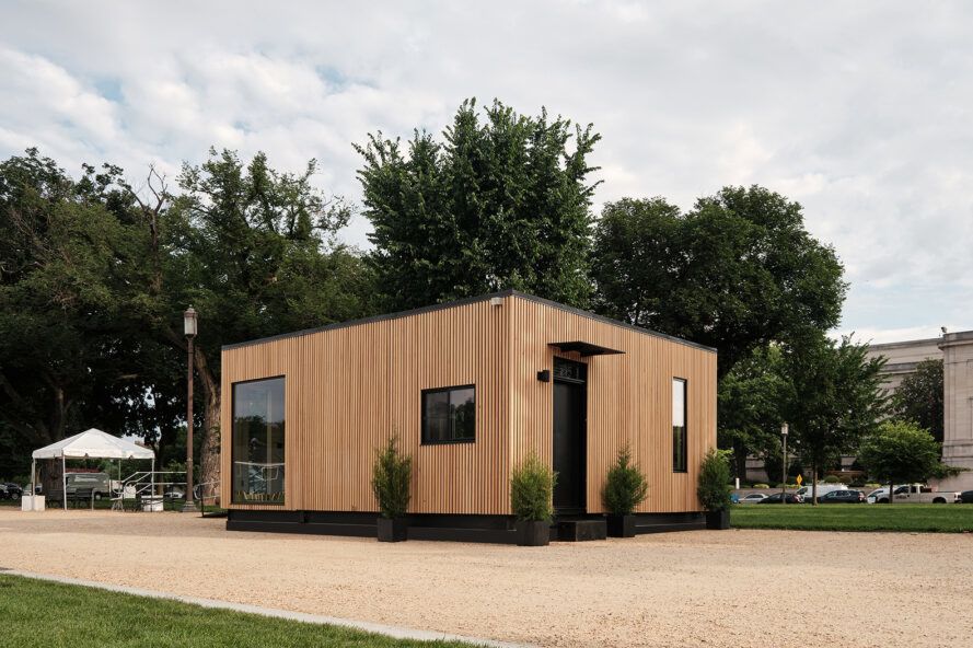 mini maison préfabriquée 45m2 par TOMU