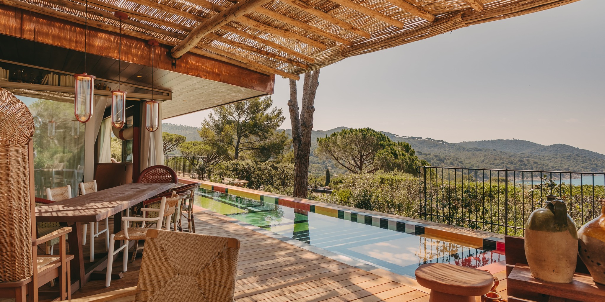 Villa W avec piscine décoration contemporaine Villa W avec piscine décoration contemporaine