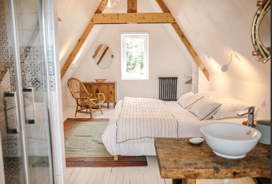 chambre sous combles avec poutres chambre sous combles avec poutres