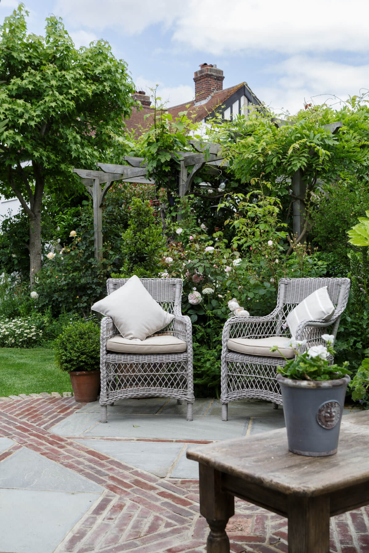 terrasse avec mobilier rotin terrasse avec mobilier rotin