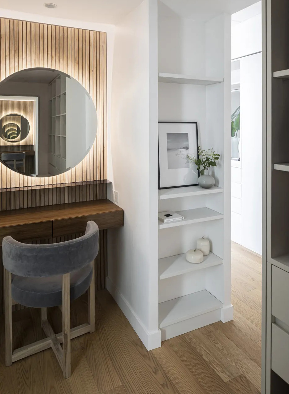 coiffeuse design dans chambre