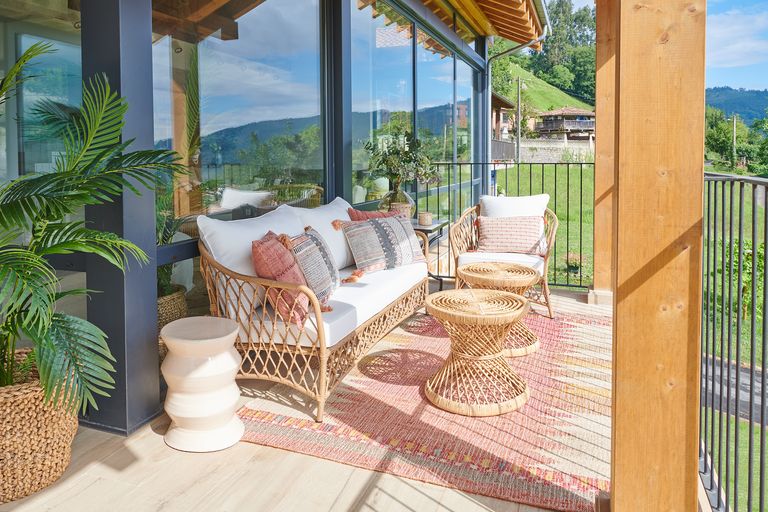 terrasse maison de campagne
