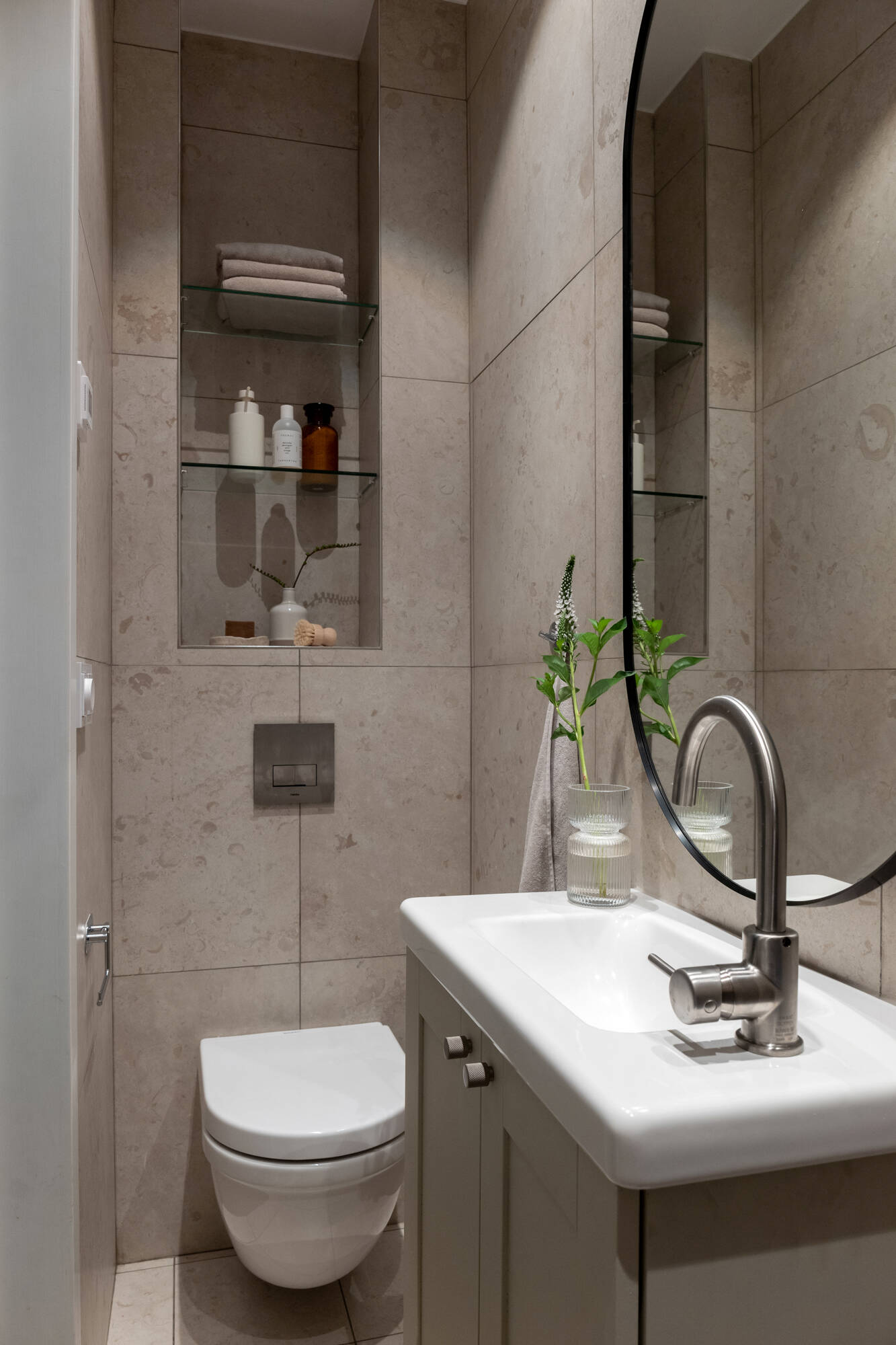 salle de bain terrazzo décoration contemporaine