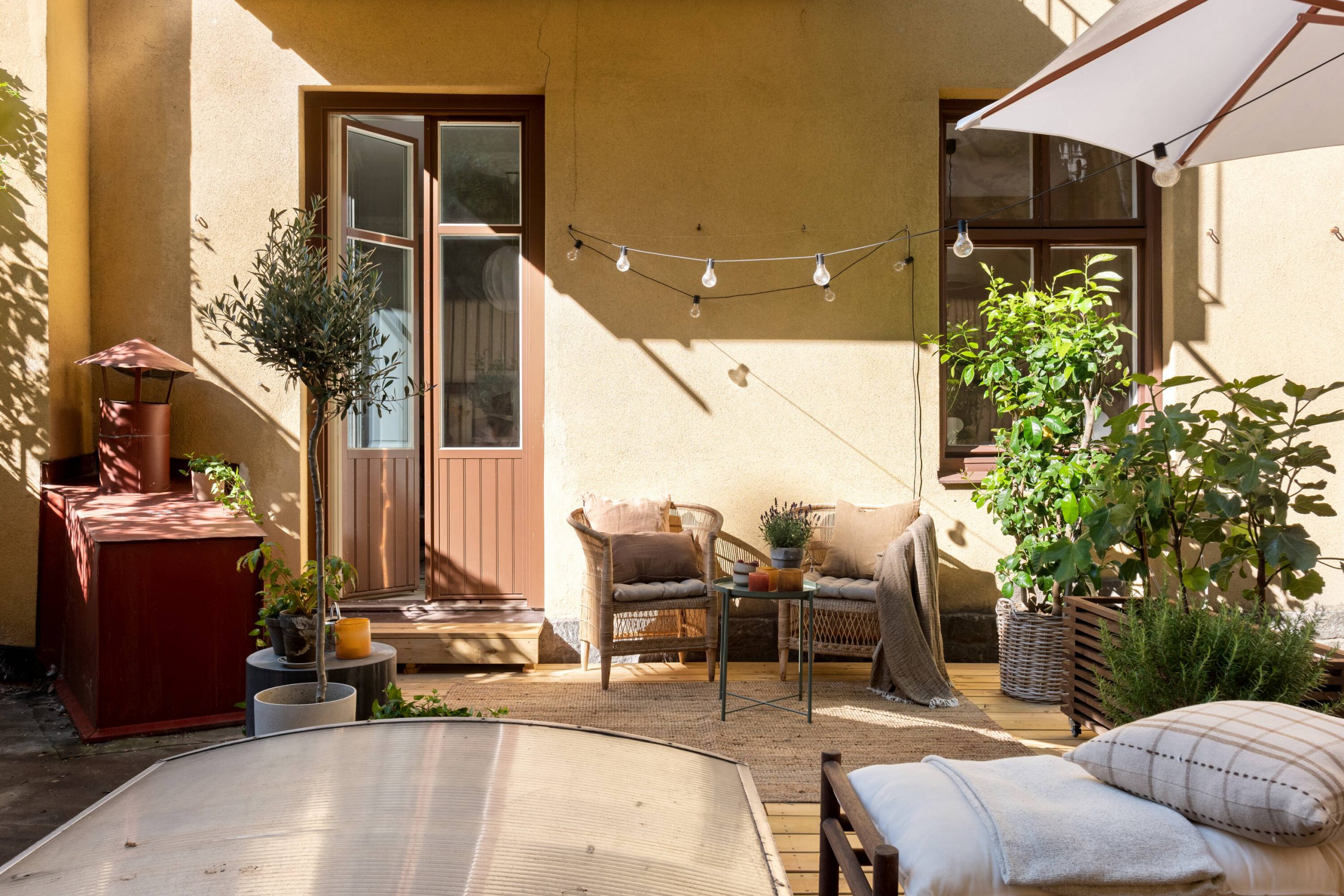 terrasse esprit du sud