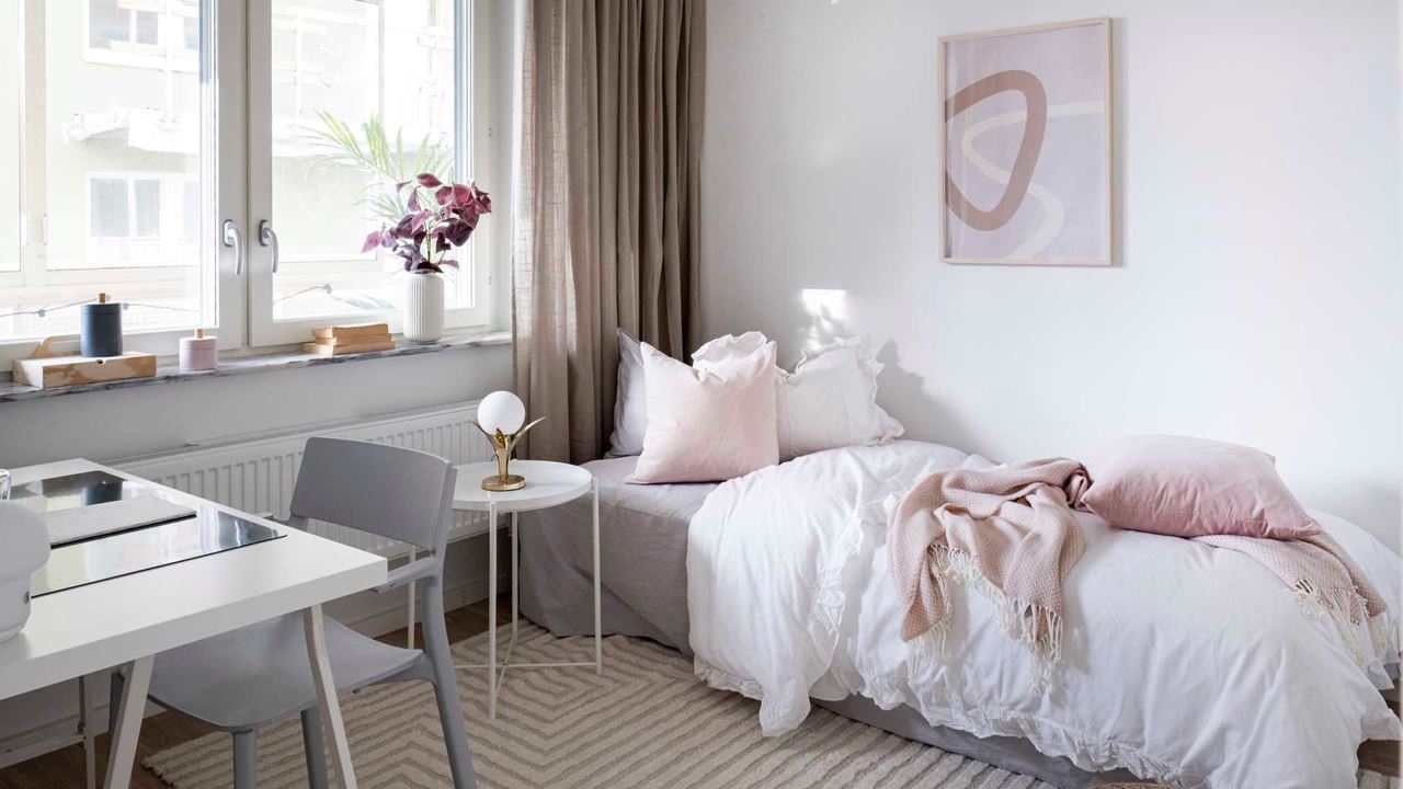 chambre fille rose