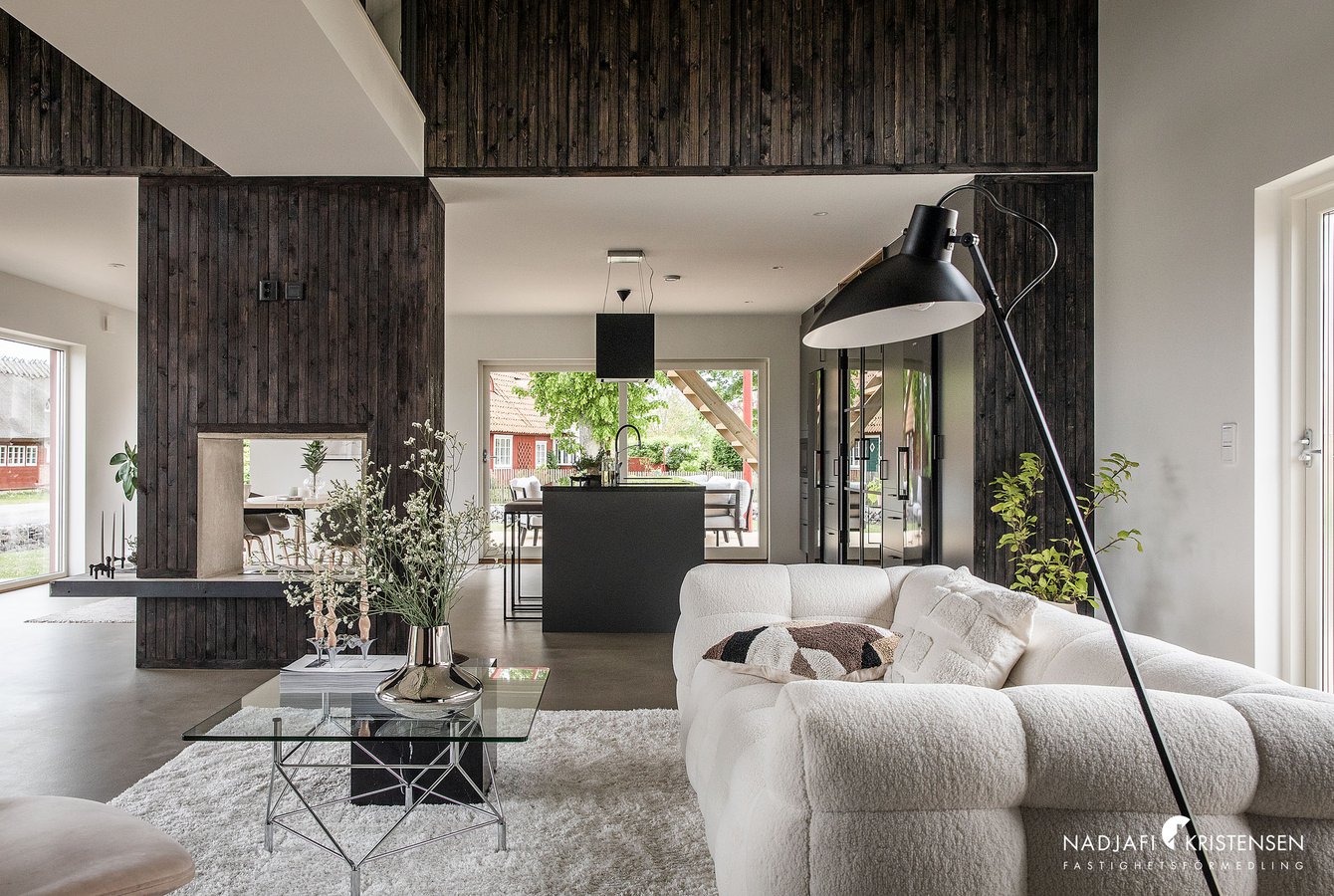 salon décoration contemporaine