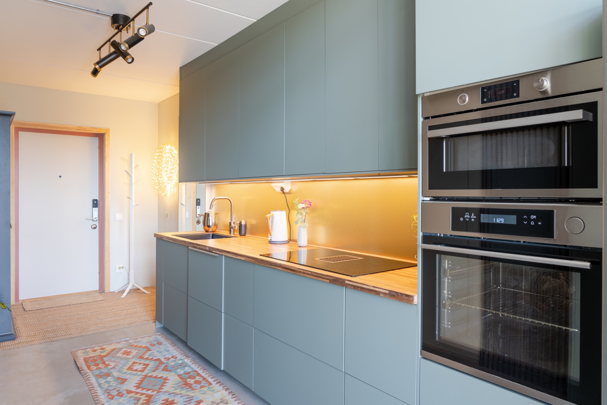 cuisine design bleue cuisine design bleue