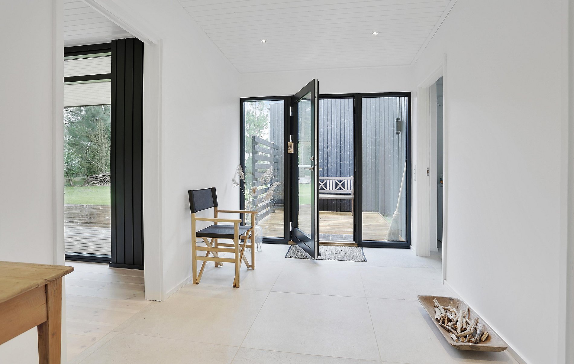entrée avec porte en verre entrée avec porte en verre