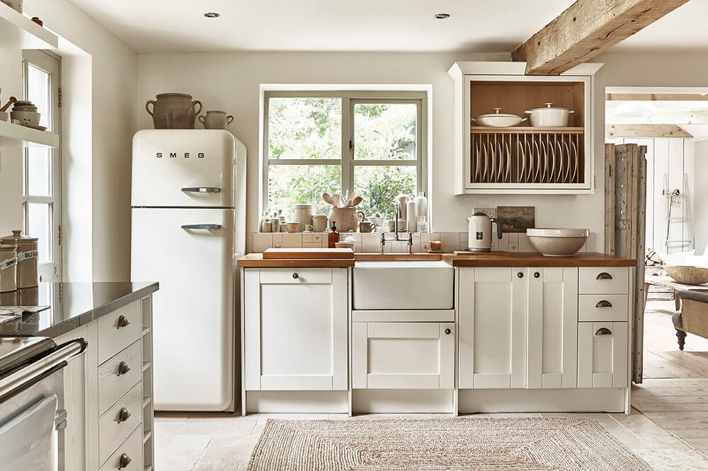 cuisine shaker décoration rustique beige cuisine shaker décoration rustique beige