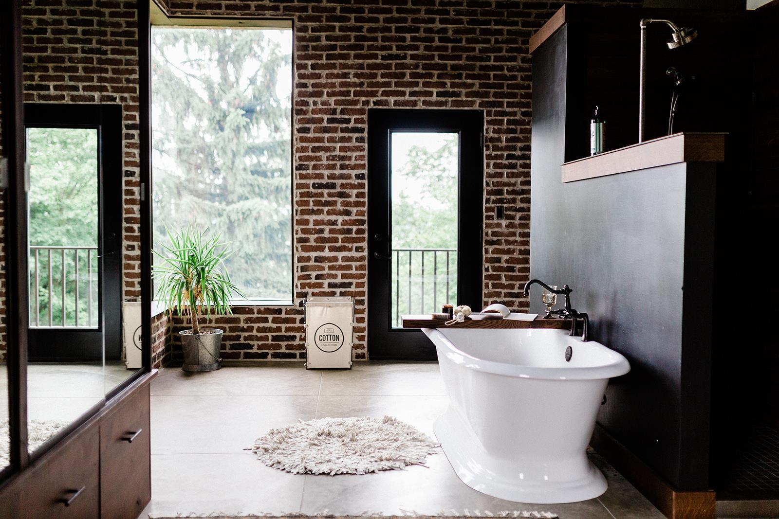 salle de bain vintage