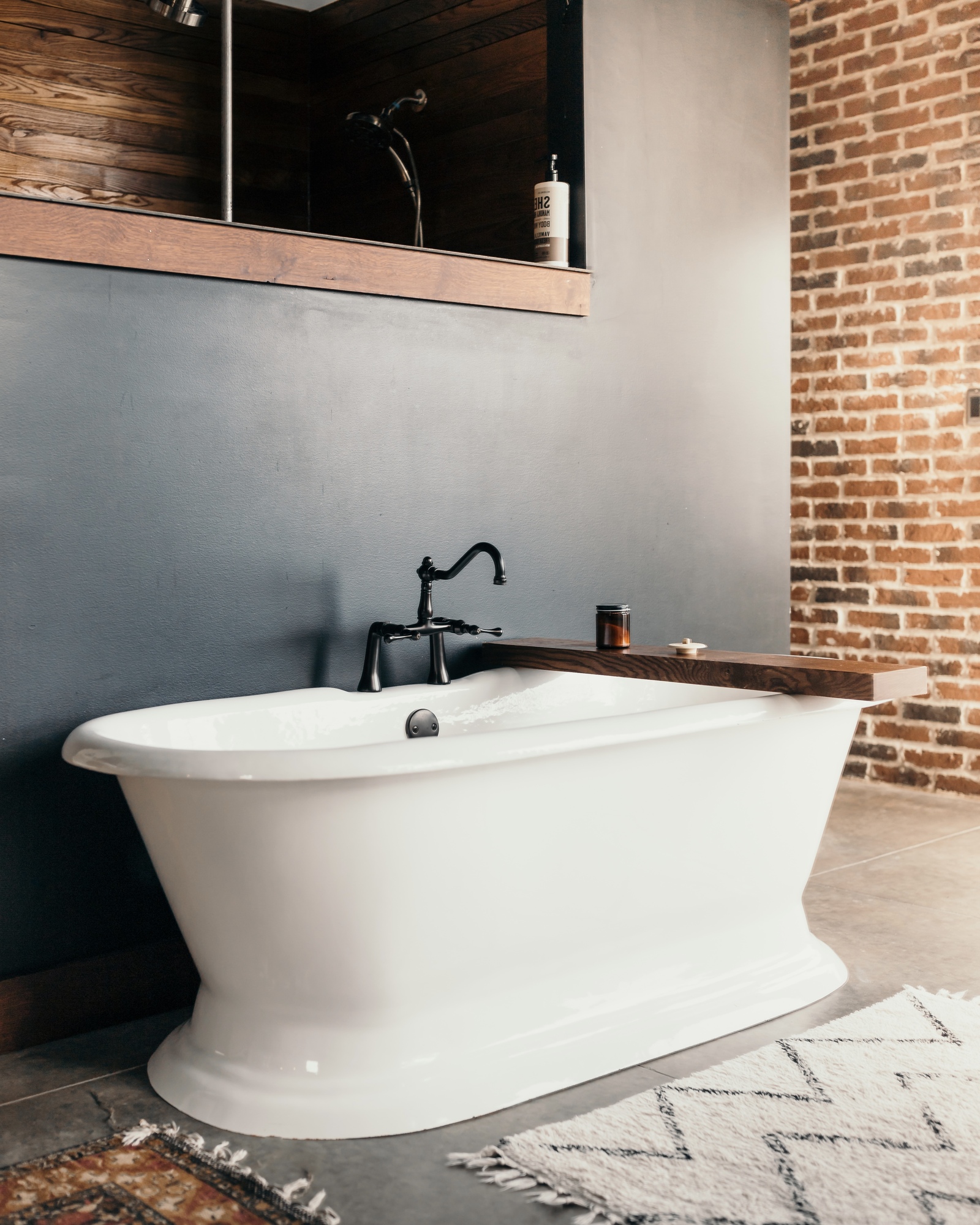 salle de bain vintage