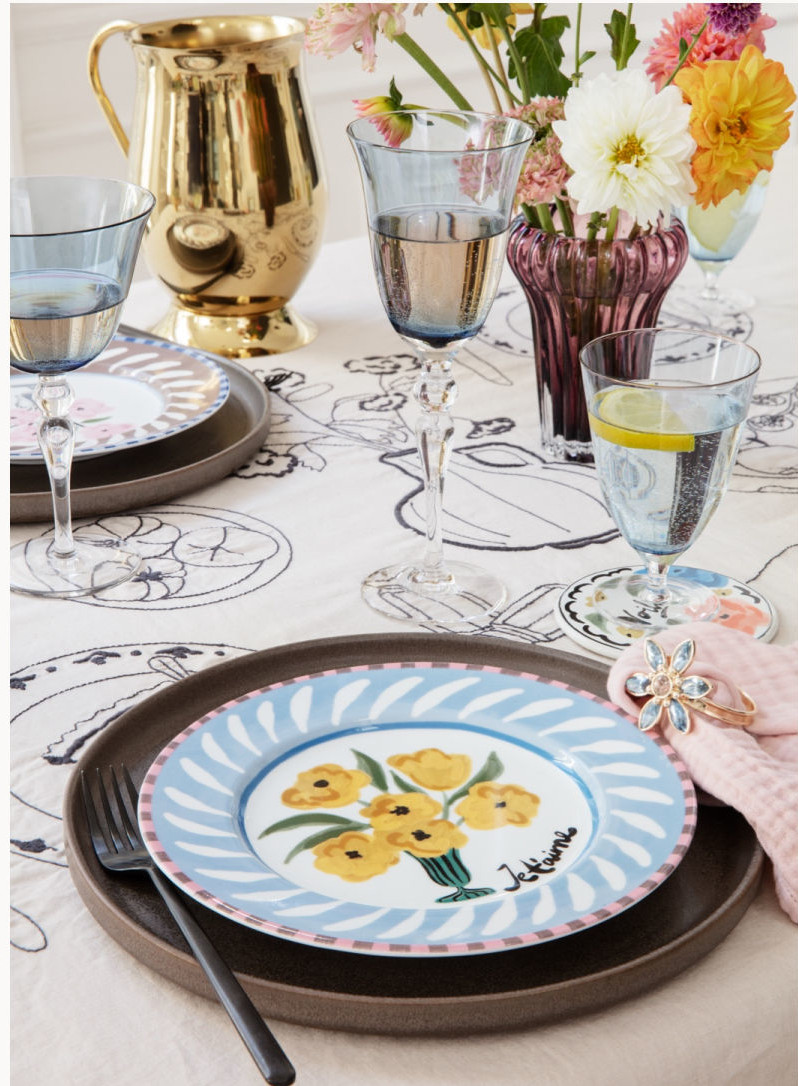 vaisselle fleurie H&M Home vaisselle fleurie H&M Home