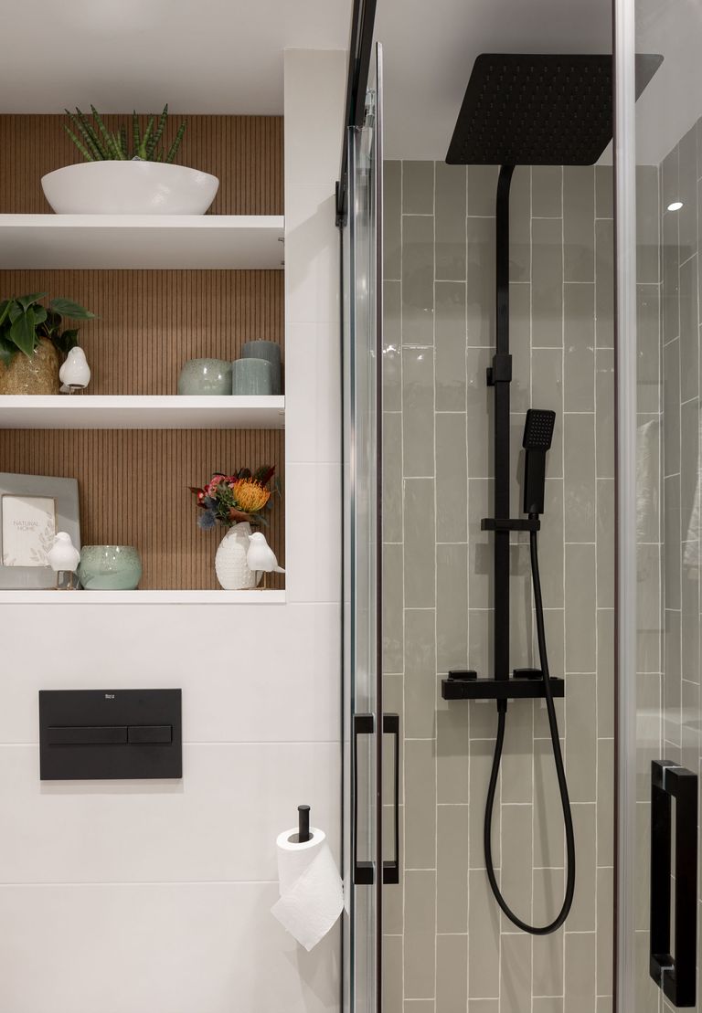 salle de bain décoration contemporaine bois