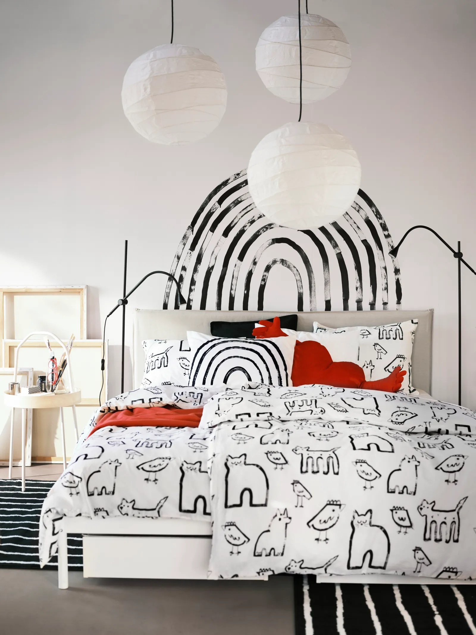 chambre enfant noir blanche et rouge chambre enfant noir blanche et rouge