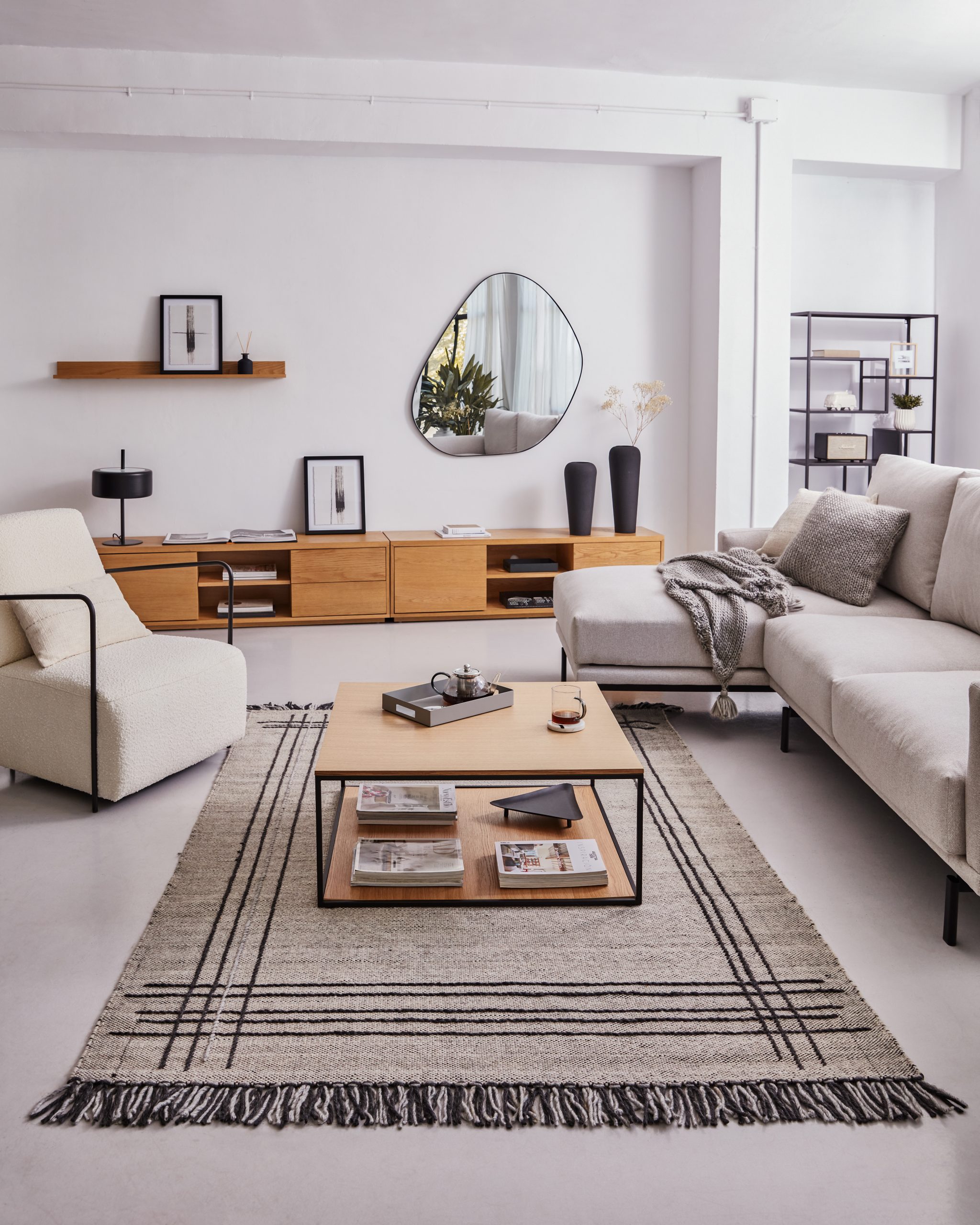 salon décoration contemporaine Kave Home Lazy Sundays salon décoration contemporaine Kave Home Lazy Sundays